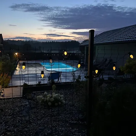 Koniec Swiata Dom 84m2 Z Balia I Basenem Na Wylacznosc Сasa de vacaciones Mikołajki